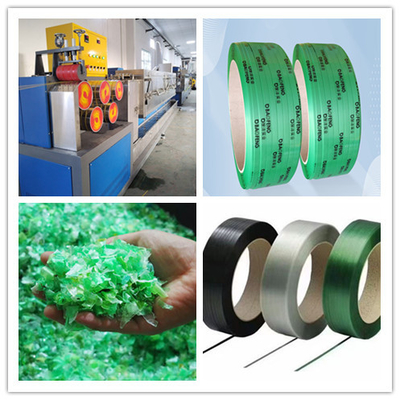 Linha de produção de extrusão de tiras de isolamento de largura de 9-32 mm Máquina de fabricação de tiras de PET para aço