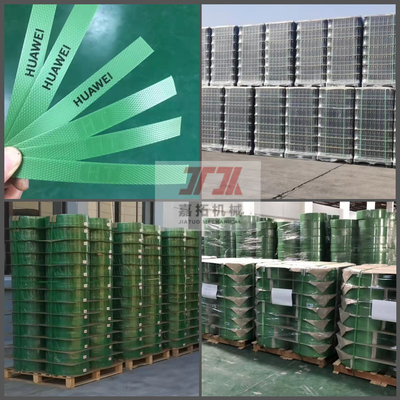 Máquina automática de fabrico de tiras de PET com sistema de controlo PLC Schneider