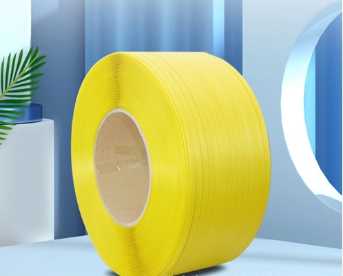 Faixa de ligação de PP, fita de embalagem de PP branca, fita de embalagem de protecção do ambiente, fita de embalagem automática, largura: 5-19 mm