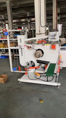 Máquina de enrolar o cinto de embalagem de PP máquina de enrolar automática máquina de enrolar servo máquina de enrolar controle de ecrã táctil PLC