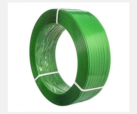 Faixa de embalagem PET, faixa de embalagem de aço de plástico PET, força de tração: 200-1000KG, resistência ao frio, resistência ao molho,