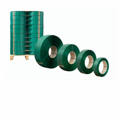 Cintura de aço PET, cintura de embalagem PET de alta temperatura, resistência aos raios UV, espessura:00,6-1,2 mm, 20 kg/ rolo