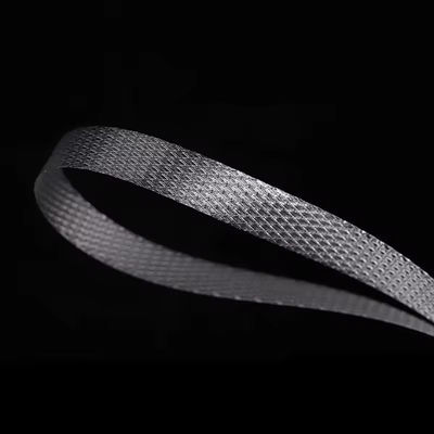 Cinturão de amarração de PP de largura 5-19 mm com força de tração de 50-200KG e cor personalizável para banda de paletes de logística