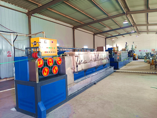 Máquina de fabricação de cintos de PP de alta velocidade, máquina de fabricação de cintos de PP de produção eficiente, embalagem automática, 10 kg/rolo