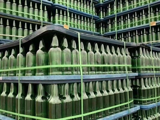 Linha de extrusão de fita PET de três saídas com flocos de garrafas PET de enrolador automático