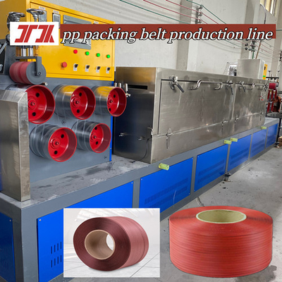 200 kg/h Linha de extrusão de tiras de PP 3.6*1.2*4M Máquina de cinto de embalagem de PP