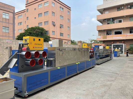 Máquina de Fabricação de Faixas de 5-19 mm de PP de parafusos duplos com enrolador automático
