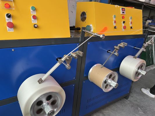 Máquina de Fabricação de Faixas de 5-19 mm de PP de parafusos duplos com enrolador automático