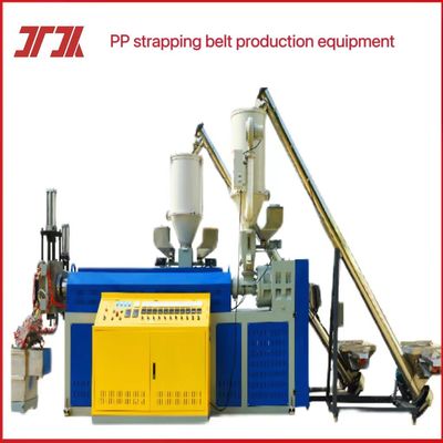 Equipamento de fixação de correia de PP Máquina de fabricação de correia de PP de 5 ̊19 mm com sistema de controlo PLC
