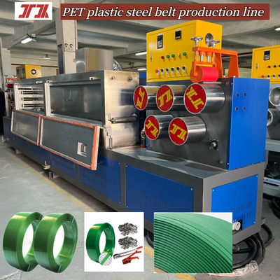 Fabricantes produzem PET plástico linha de produção de tiras de aço Máquinas de plástico Servo máquina de enrolamento