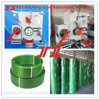 Equipamento de produção de cintos de aço de plástico PET sistema de controlo PLC máquina de enrolamento por servo 200-600KG/H