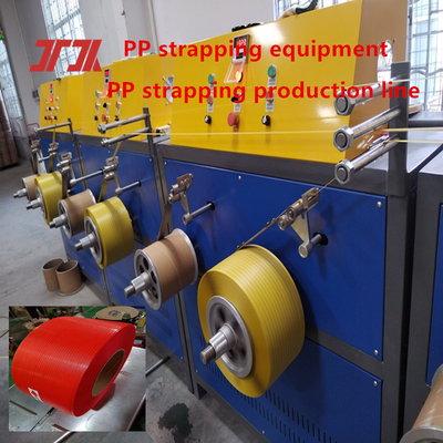Equipamento de fita de embalagem de PP Extrudor de fita de embalagem de PP Linha de produção de fita de embalagem de PP