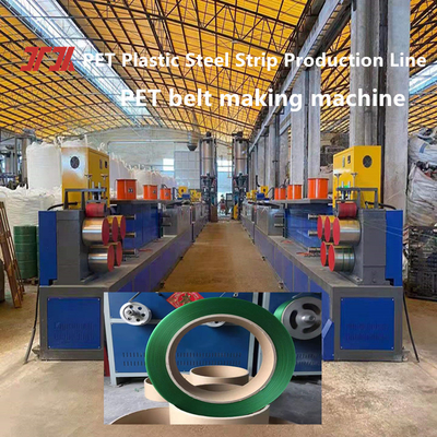 Fabricantes produzem extrusores de PET Equipamento de fita de embalagem de PET para máquina de enrolamento automática