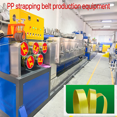 Fornecer extrusor de plástico PP equipamento de correia PP equipamento de embalagem PP para sistema de controlo PLC