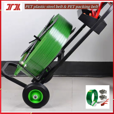 Fabricantes de venda a retalho de PET, plástico e aço, correia PET, correia de embalagem, correia verde, correia para embalagem de fivela de ferro