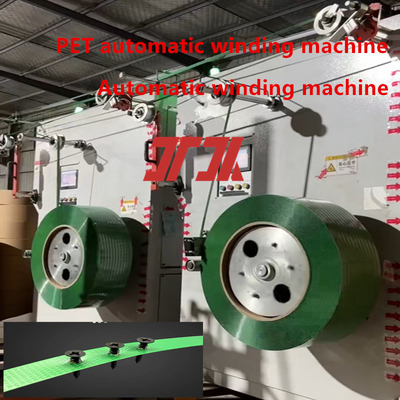Fabricação de máquina de enrolar automática PP PET máquina de enrolar automática para sistema de comando de servo motor PLC