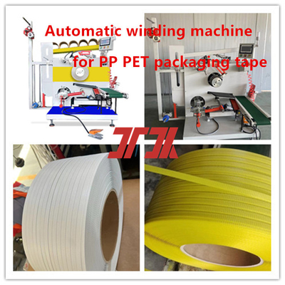 Máquina automática de arranjo de fios PP PET de enrolamento de cordas Máquina de enrolamento de cordas PP para controle de servomotor