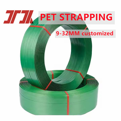 Máquina de fabricação de tiras para animais de estimação de 9-32 mm com enrolador automático para uso em paletes