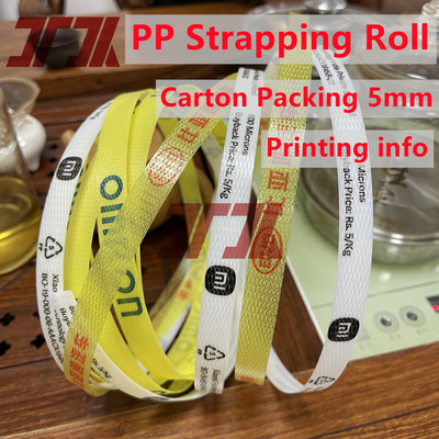 5-19mm Máquina de Fabricação de Cinturão de PP personalizada para uso de Cinturão de PP para Cartões de Carga Leve Madeira 50-350kg Resistência à Tensão