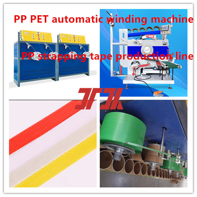 Máquinas de plástico Máquina de embrulho automático de PP PET personalizado Máquina de embrulho de fio de amarração de PP PET para 120-300m/min