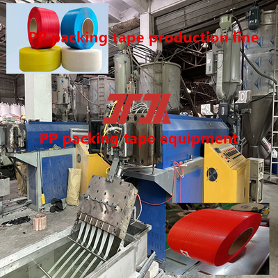 Equipamento de fixação de PP de parafuso único de 5-19 mm extrusora de PP para sistema de controlo PLC e fácil de usar