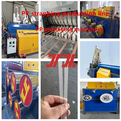 Equipamento de fixação de PP de parafuso único de 5-19 mm extrusora de PP para sistema de controlo PLC e fácil de usar