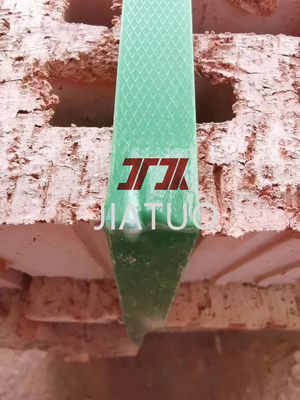 9-32mm PET em relevo Faixa de plástico de embalagem Cinturão de correia Banda de relevo de rolo para palete