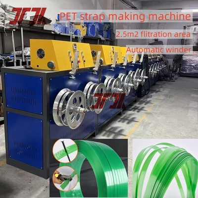 9-32mm Largura PET personalizado 3 tiras Máquina de produção de saída com grande extrusão 400kg/H
