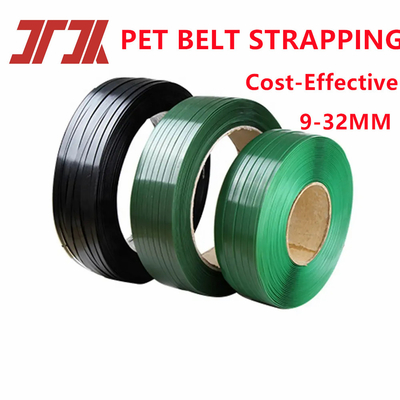 9-32mm Customizado Verde em relevo PET Correias 4output Machine Making Com GUOMAO motor e controle automático PLC