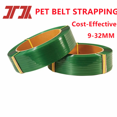 Cinturão de embalagem de PET em relevo liso Uso para paletes tijolos embalagem com forte resistência e boa flexibilidade