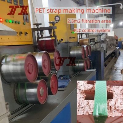 Máquina de fabricação de tiras de PET de 350 kg/h com sistema de memória de parâmetros