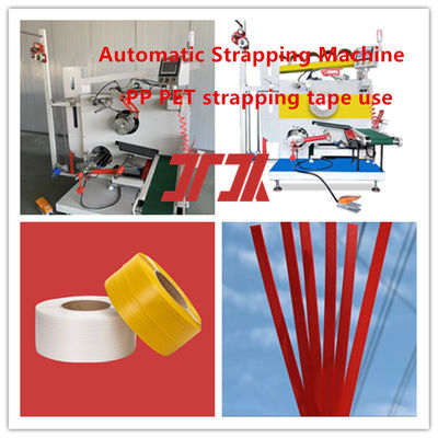 Máquina automática de enrolamento servo para cintas de embalagem PP PET, enrolamento plano completo