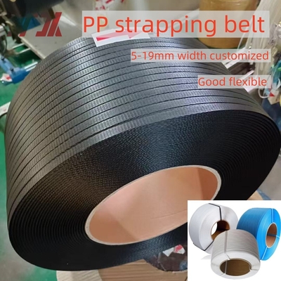 Cinturão de cinturão de plástico em relevo de alta qualidade para embalagem de carga leve de 50-360 kg