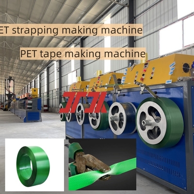 Máquinas de plástico Máquina de fabricação de correias de PET Máquina de fabricação de correias de PET Linha de extrusão de correias de PET Capacidade de extrusão 100-600KG/H