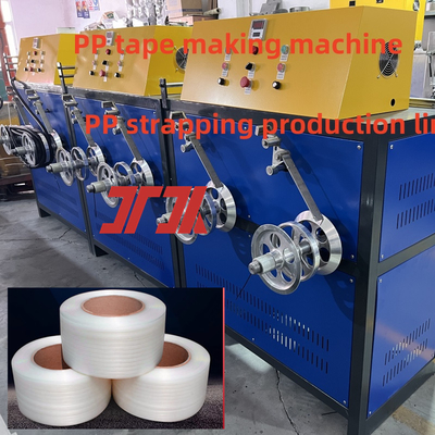 150kg/H PP Packing 2 Straps Output Making Machine com design de molde preciso e sistema de controle PLC