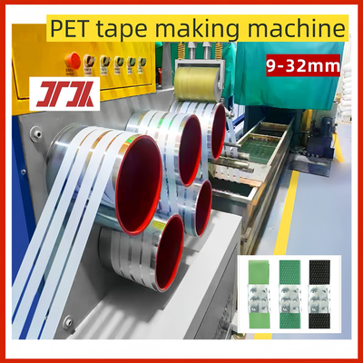 Linha de produção por grosso de cintos de aço de plástico PET de alta velocidade Máquina de fabricação de cintos de PET com sistema de desumidificação e secagem