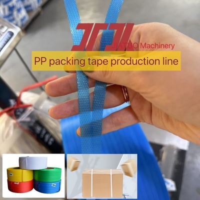 Máquinas e aparelhos de plástico Linha de produção de fitas de correia de plástico PP Equipamento de correia de plástico PP