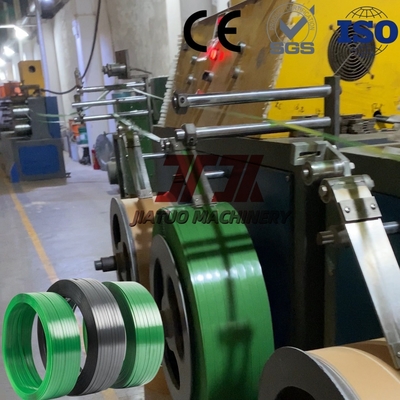 300KW 0,6mm PET linha de extrusão de correia single-parafuso com sistema de controle PLC 350-950kg