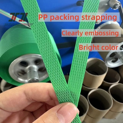 Linha de extrusão de fita de polipropileno PP para embalagem automática de 260kg/h, produzindo fita flexível de boa qualidade