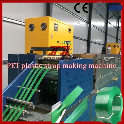 Máquina para fabricação de fita PET de 260kg/H com tambor de pré-secagem de 5000L e sistema de controle PLC
