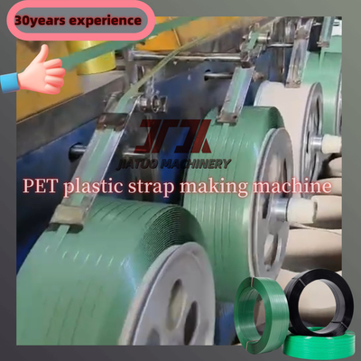 Máquinas de plástico 9-25mm máquina de fixação de PET de parafuso único PET linha de produção de fixação de PET de plástico de aço Equipamento de fixação de PET com sistema de controlo PLC