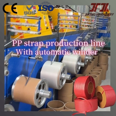 Linha de Produção de Fita Plástica Pp para Motor GUOMAO para Material Reciclado ou Novo 5-19mm