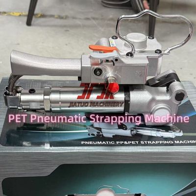 Máquina de cintar pneumática com fusão a calor PET, ferramenta de cintar pneumática com válvula ajustável