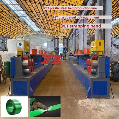 Máquina Automática para Fabricação de Fita PET de Grau com Filtro Grande de 4,5m2 e Tambor Desumidificador de 5000L