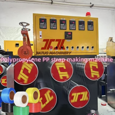 Máquina de Fazer Fita de Polipropileno PP de Alta Produção Excelente Plasticização 5-19mm