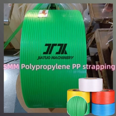 5 mm Material reciclado Polipropileno PP PET Faixa para embalagem em cartão comprimento maior