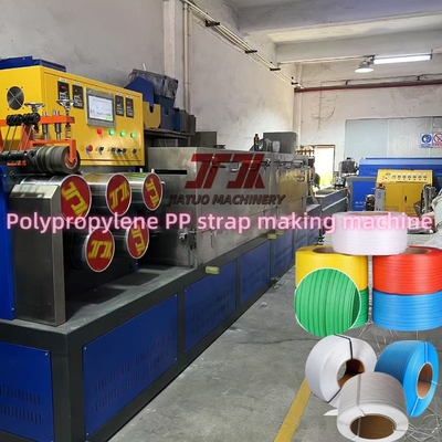Máquina de Fazer Fita de Polipropileno PP de Alta Produção Excelente Plasticização 5-19mm