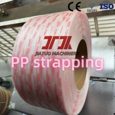 250 kg/H Reciclar ou Fabricação de Faixa de PP em bruto Máquina de Precisão Margem de erro pequena