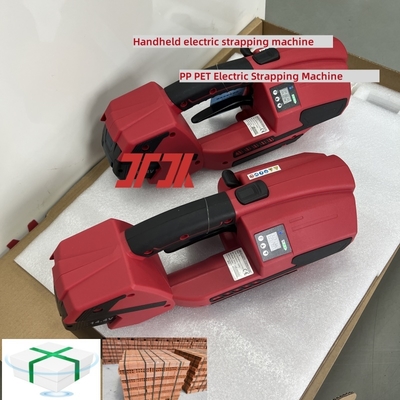 Máquina de arquear elétrica portátil Ferramenta automática de arquear e tensionar para fitas de PP e PET
