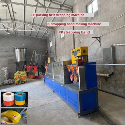 Sistema de controlo PLC Máquina de fabricação de correias de embalagem PP Linha de produção de correias de PP Equipamento de correias de PP de alta velocidade